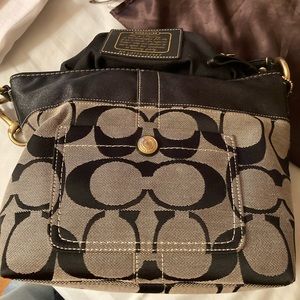 NEW Coach handbag Signature Jacquard